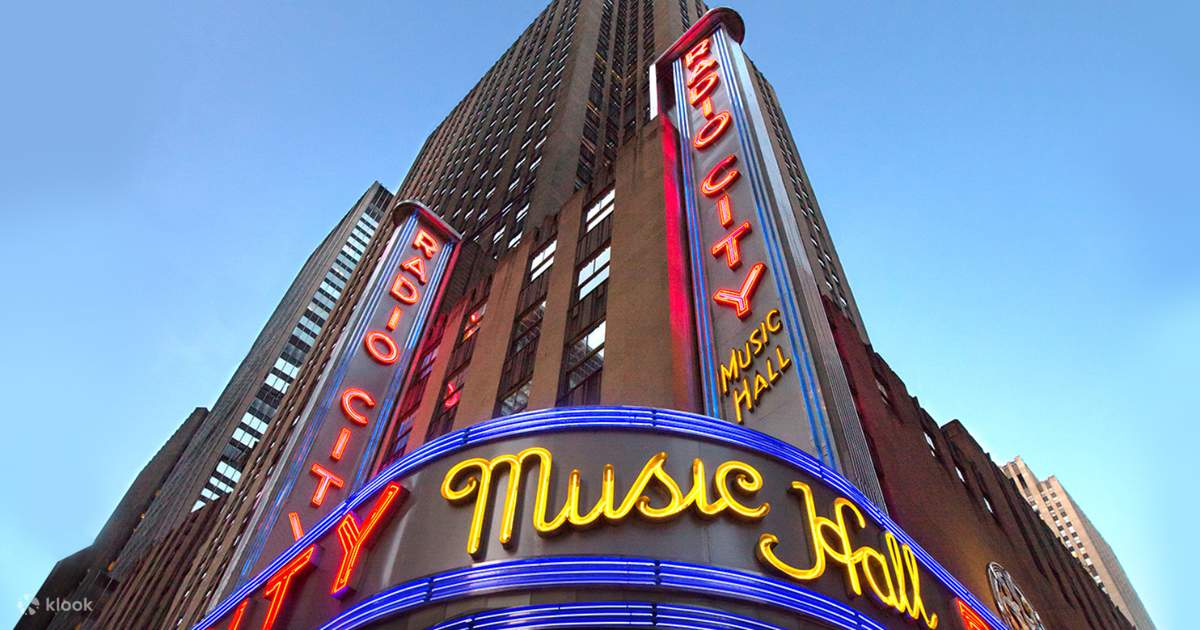 Radio City Music Hall Stage Door Tour in New York - Klook United
